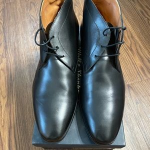 Wolf & Shepherd Black Chukka Boots